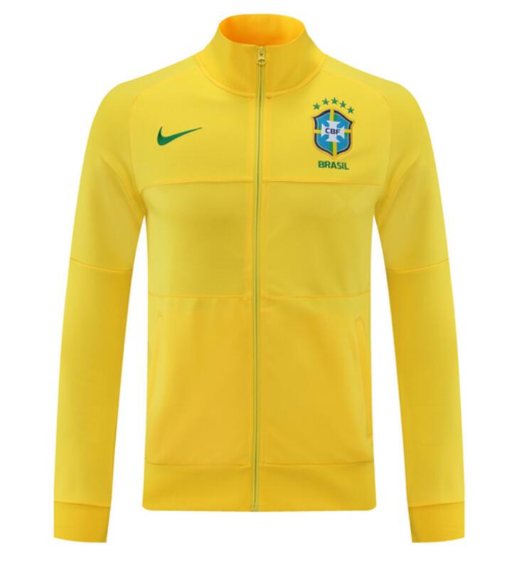 2021/22 Brazil Yellow Training Jacket